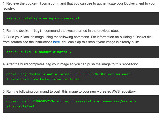 Push your image to the Docker Registry
