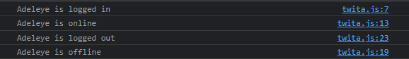 Method chain result