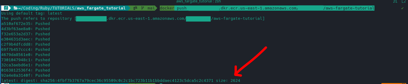 Docker push